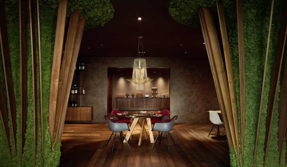 Interiér restaurace Signature
