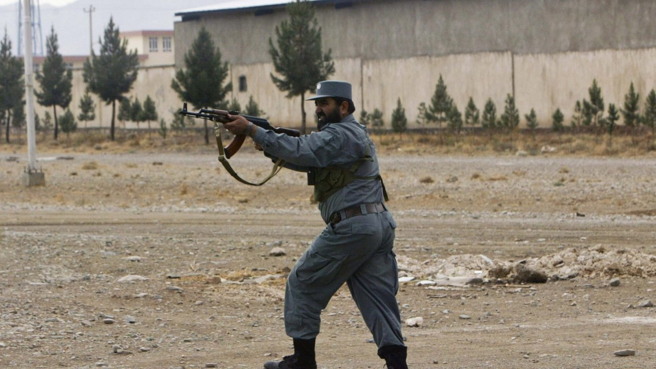 Afghnsk policista