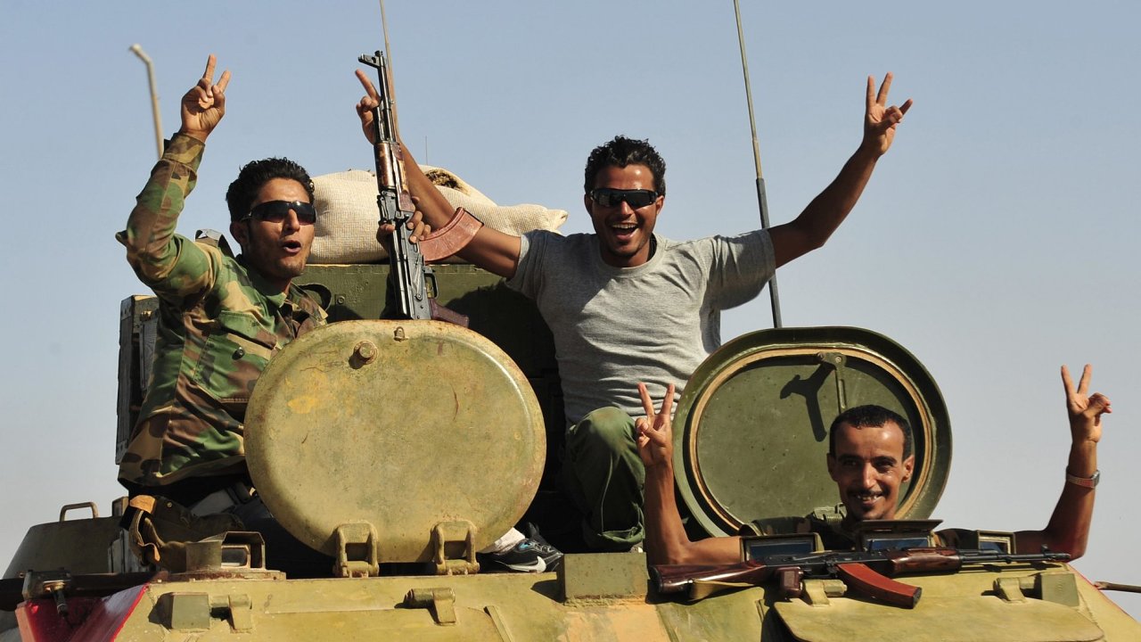 Libyjt povstalci