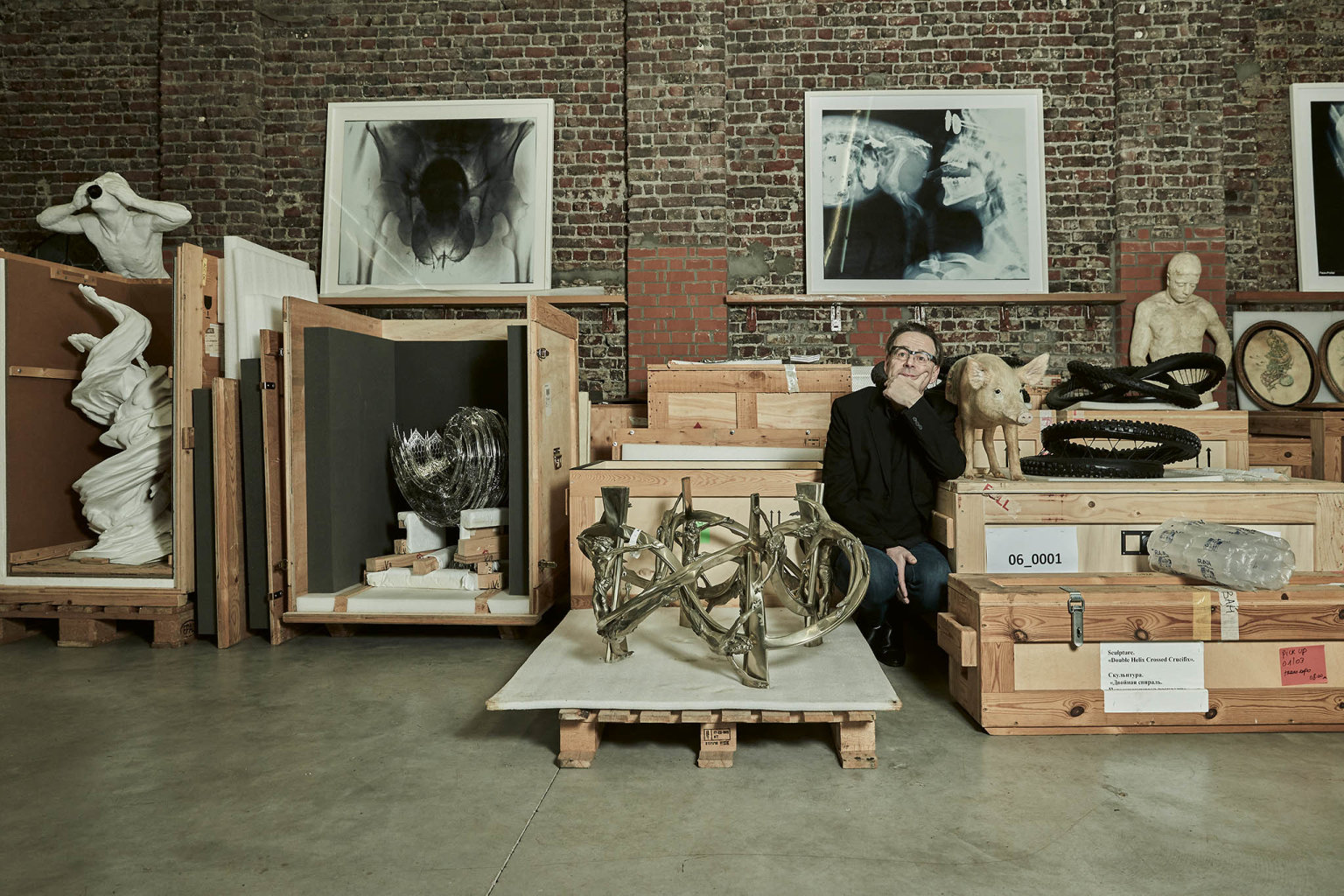 Belgick� um�lec Wim Delvoye