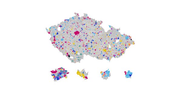Kompletní výsledky komunálních voleb 2026.