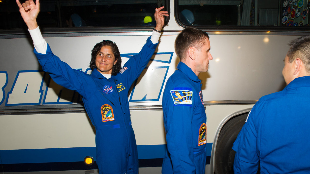 Americk astronautka Sunita Williamsov