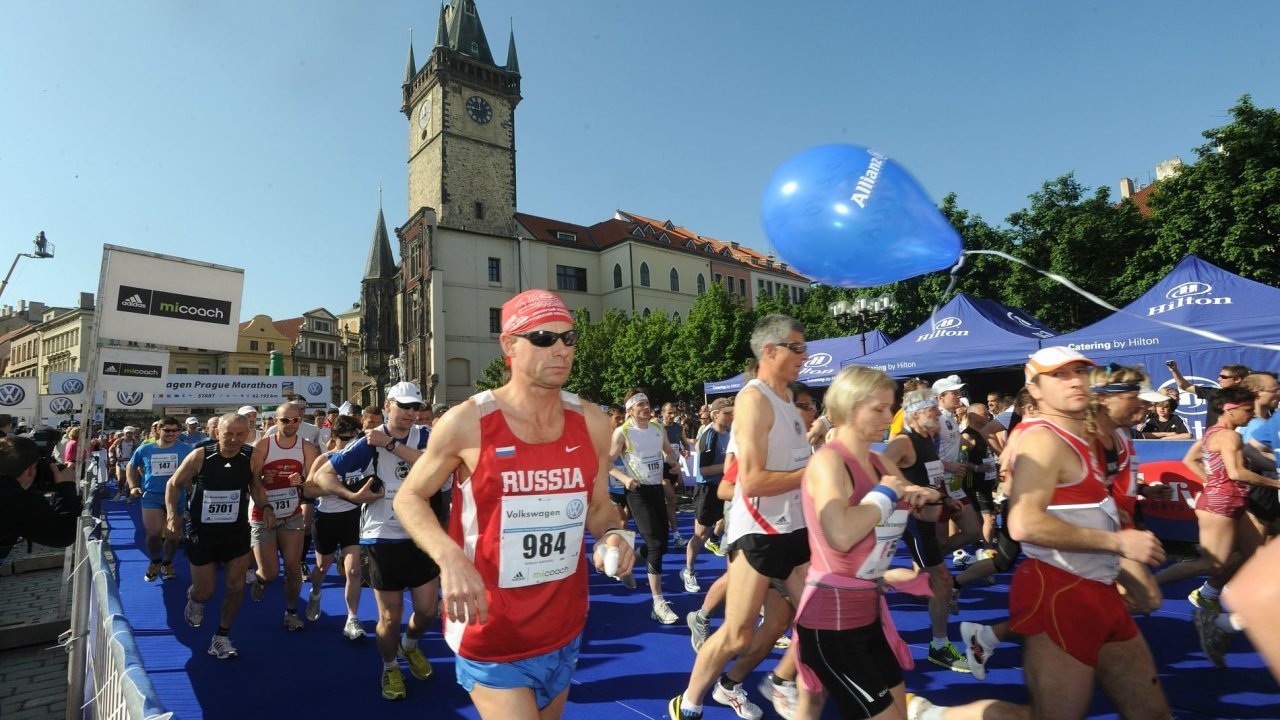 V Praze se b maraton