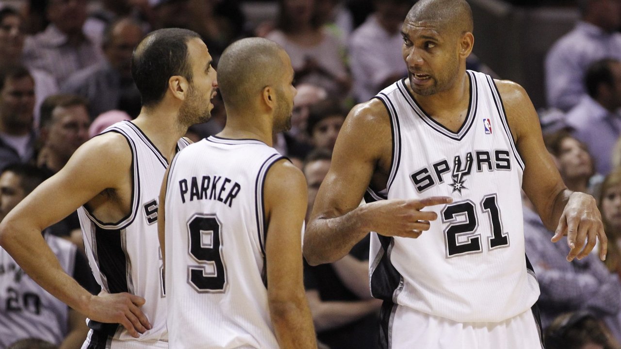 Opory San Antonia: Ginobili, Parker a Duncan