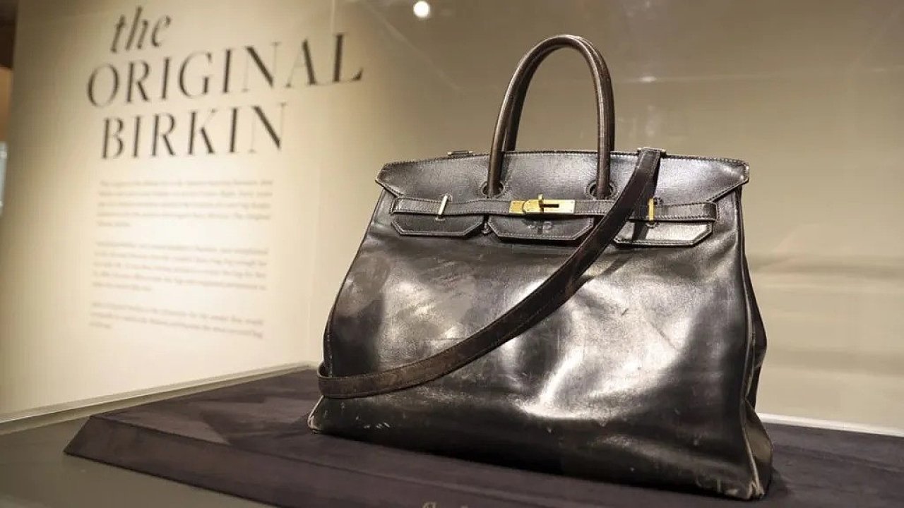 Prvn kabelka Birkin znaky Hermès