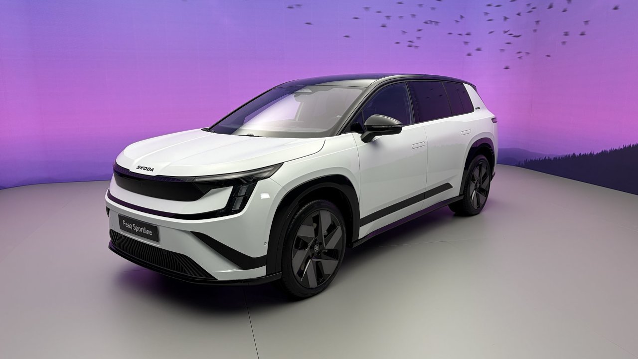 �koda m� novou vlajkovou lo�, a� sedmim�stn� elektrick� SUV Peaq.