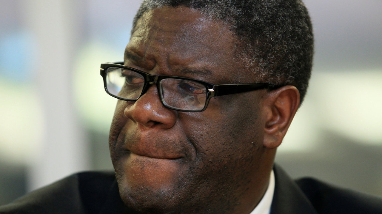 Lauret Nobelovy ceny za mr Denis Mukwege.