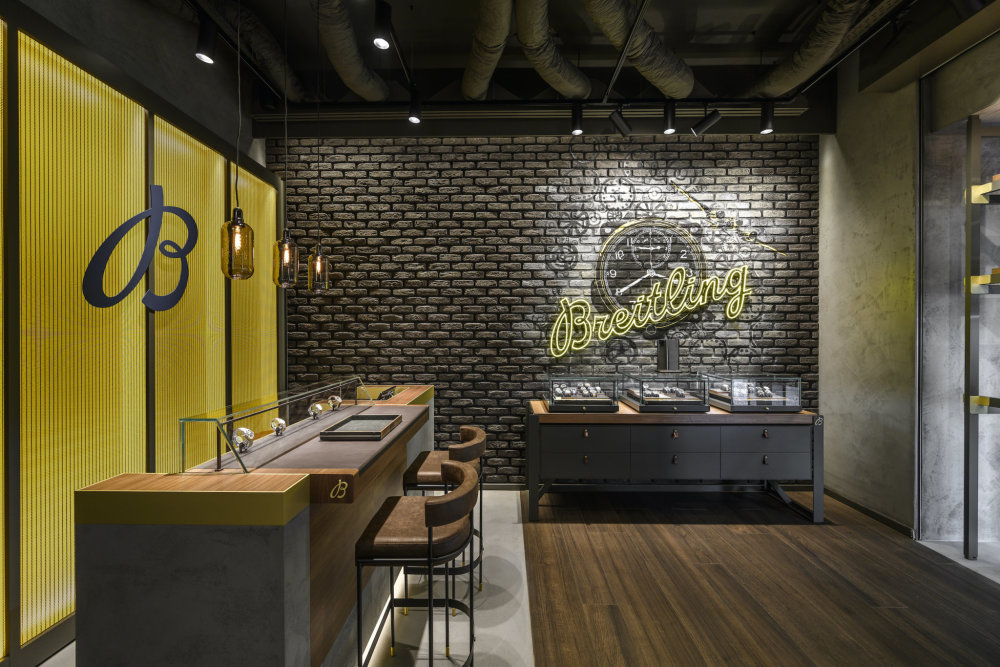 Nově otevřený butik Breitling