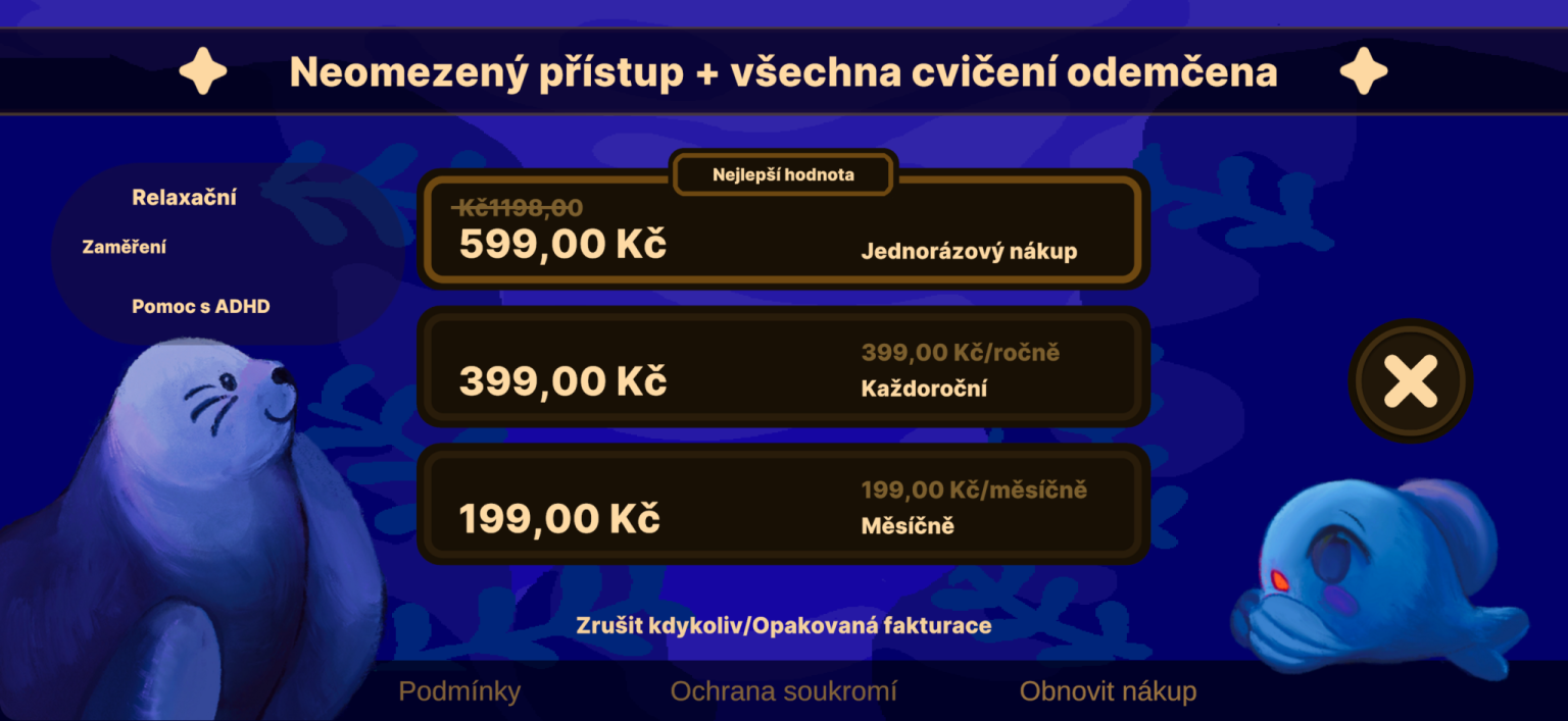 Hra Star Focus u�� hr��e soust�ed�n� a chce pom�hat se zvl�d�n�m ADHD