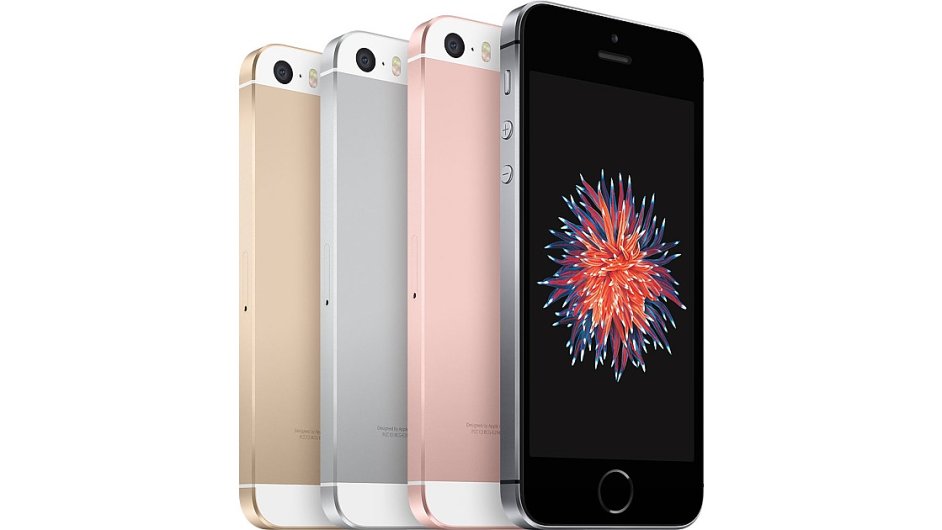 iPhone 6 SE ve vech barevnch variantch