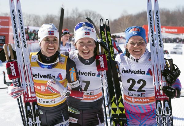 Marit Bjoergen, Heidi Weng, Krista Parmakoski
