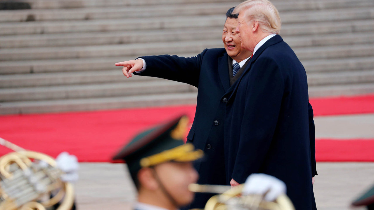 Bìhem návštìvy Donalda Trumpa v Pekingu se psalo o dobré 