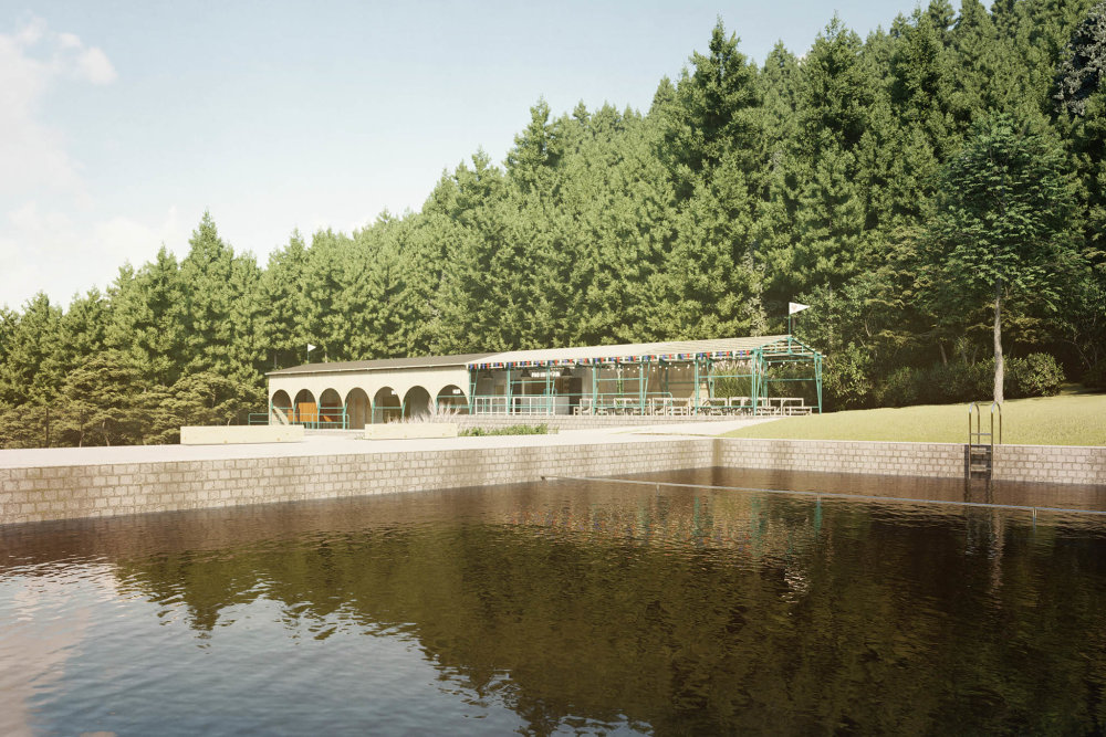 Legendární liberecké lesní koupaliště se pod rukama architektů Mjölk brzy vrátí ke svému prvorepublikovému lesku.