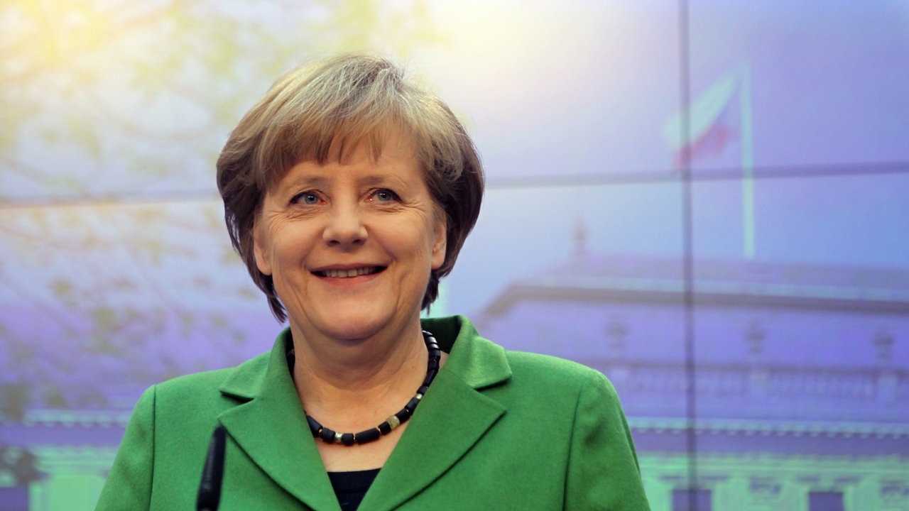 Angela Merkelov  v Praze