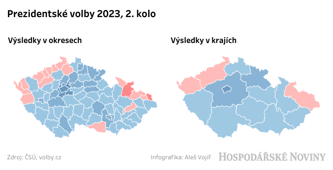Vítìzství a porážky v prezidentských volbách 2023.