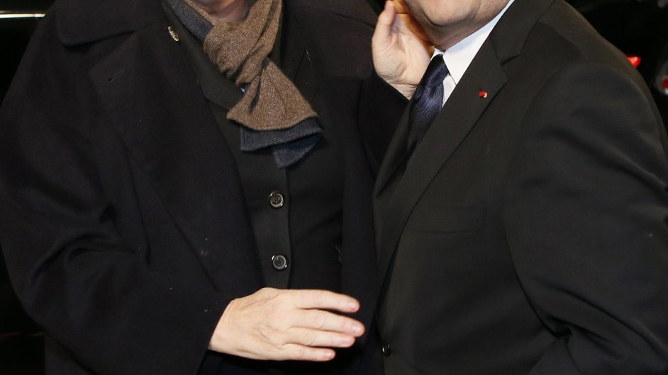 Angela Merkelov a Franois Hollande
