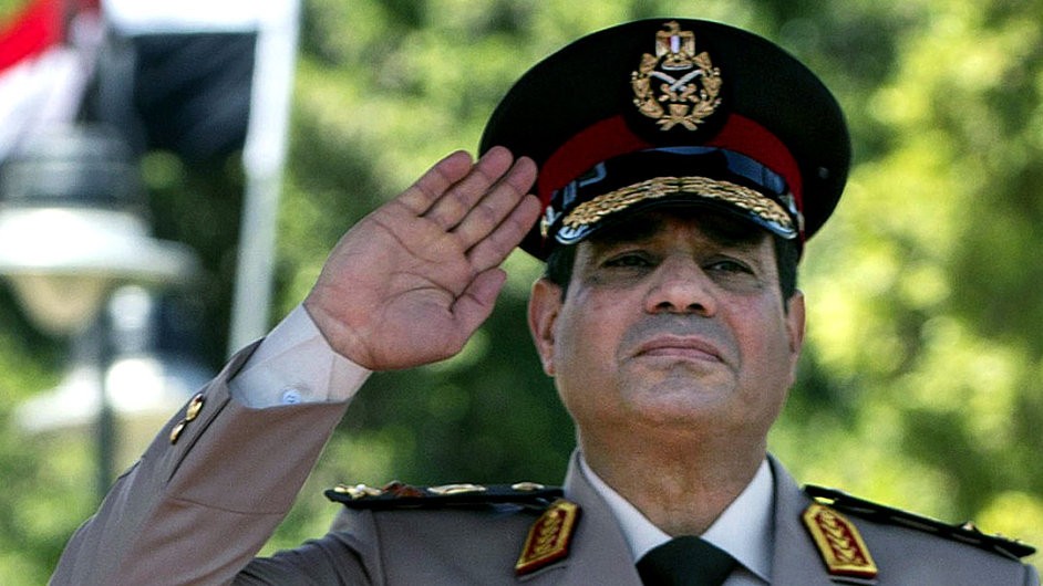 f egyptsk armdy a ministr obrany Abdal Fatah Sisi