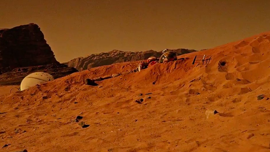 Film The Martian pijde do kin koncem listopadu.