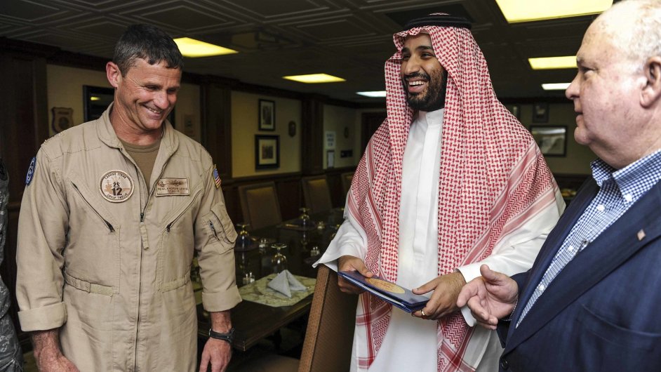 Sadskoarabsk princ Mohamed bin Salman.