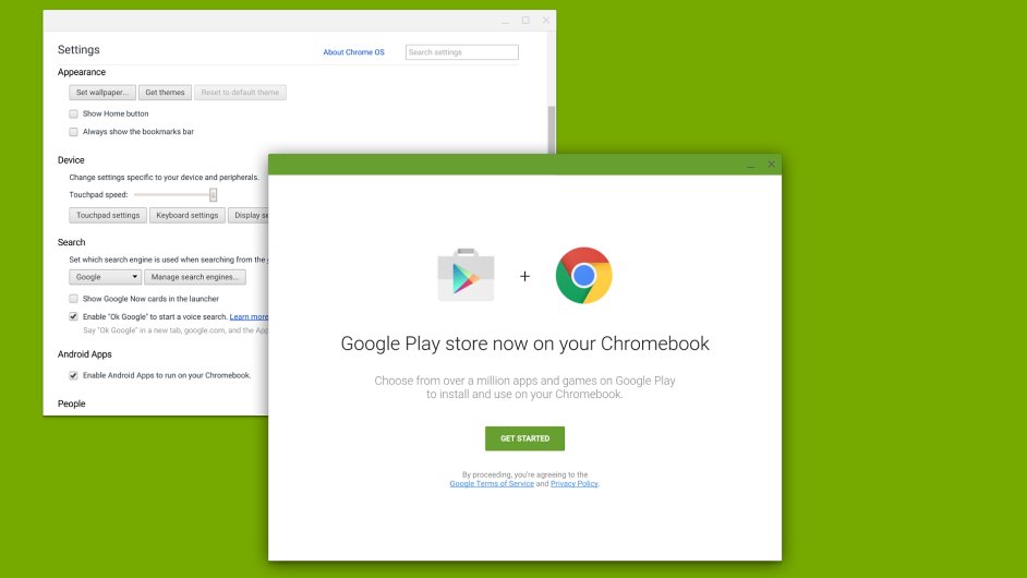Google Play Store on Chromebook