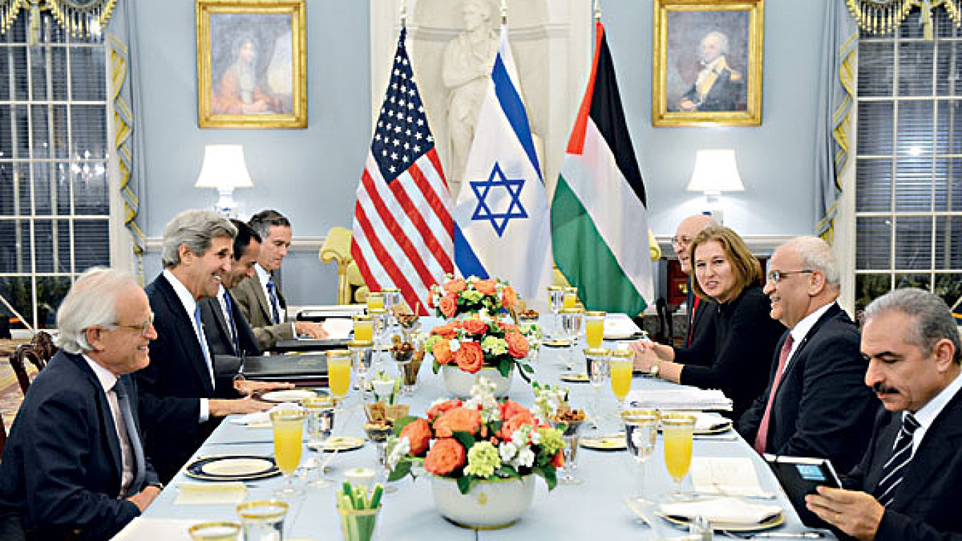 Izraelsko-palestinsk rozhovory pod ztitou USA