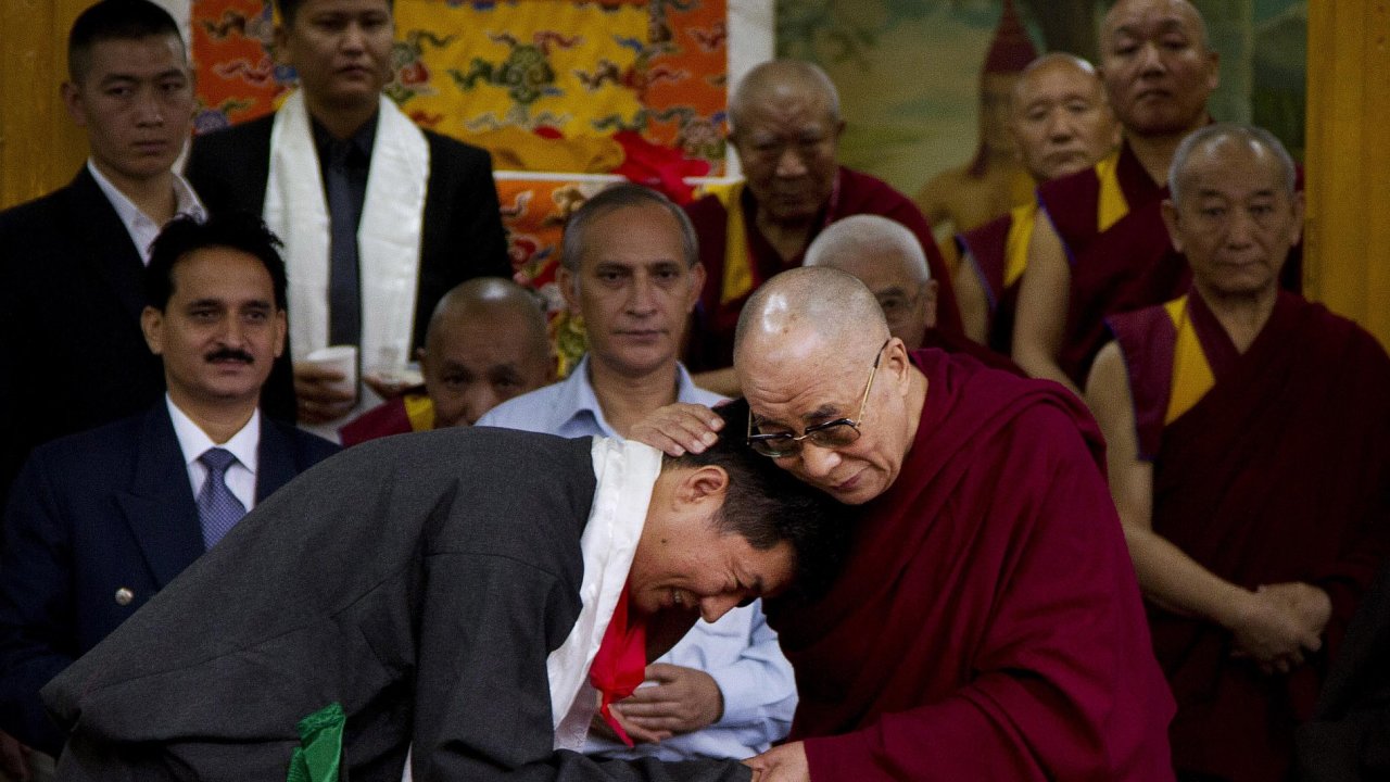 Lobsang Sangaj a dalajlama po psaze