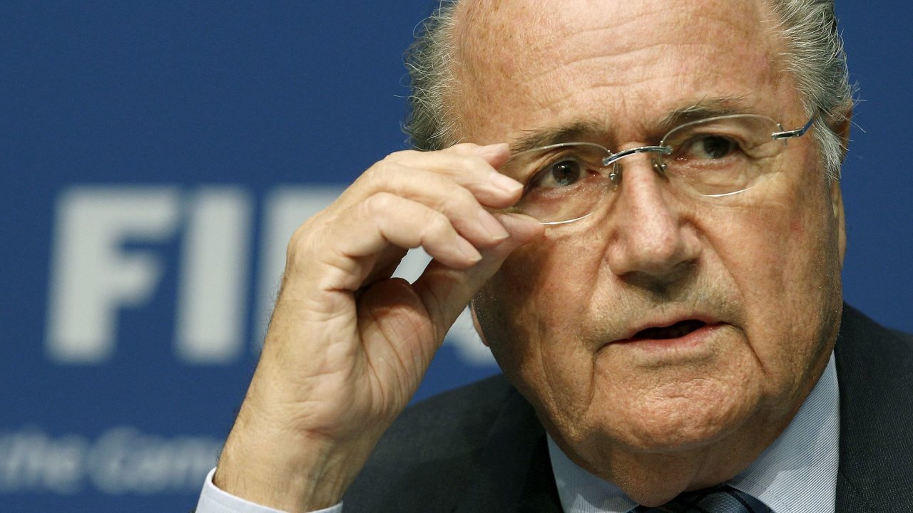 Prezident Mezinrodn fotbalov federace (FIFA) Sepp Blatter