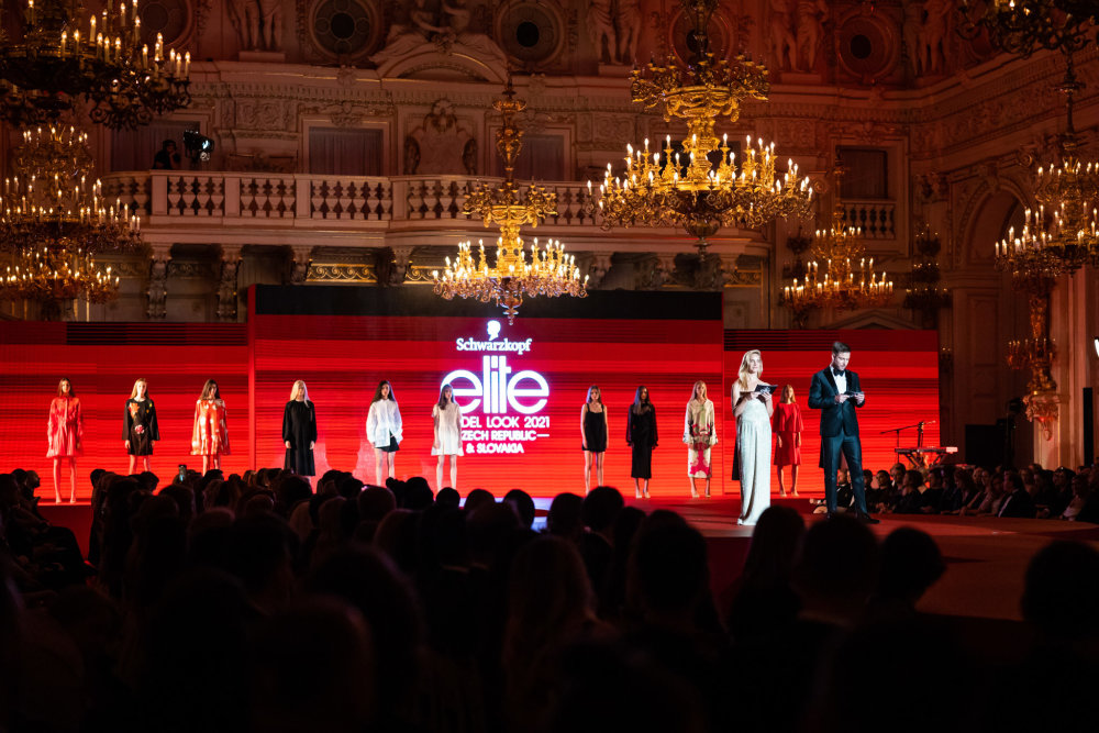 Z českého a slovenského finále Schwarzkopf Elite Model Look 2021