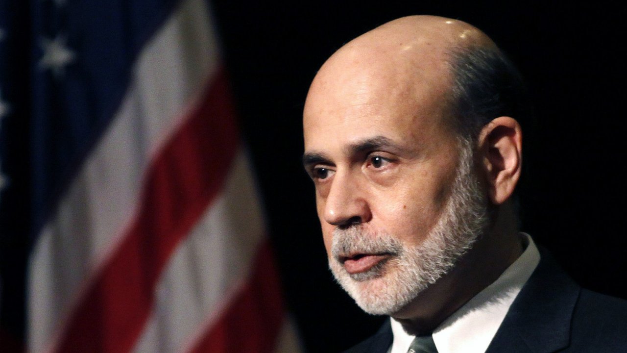 Prezident americk centrln banky Ben Bernanke