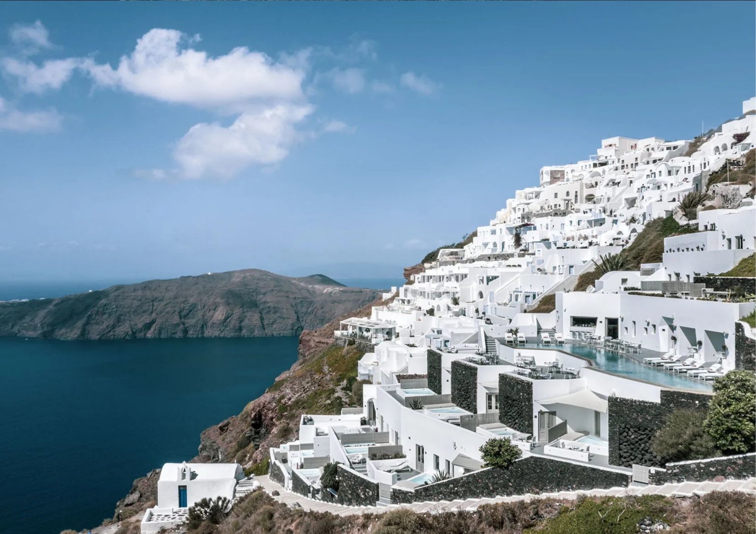 Grace Hotel, ostrov Santorini
