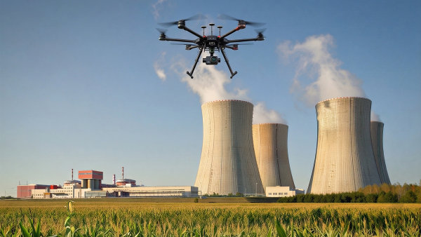 jadern� elektr�rna Temel�n, dron