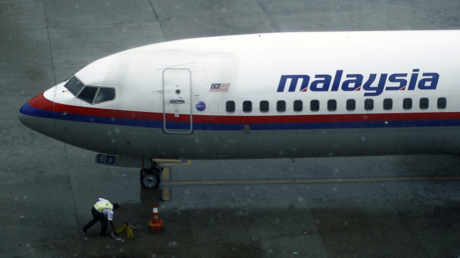 Letoun malajsijskch aerolinek. Ilustran foto