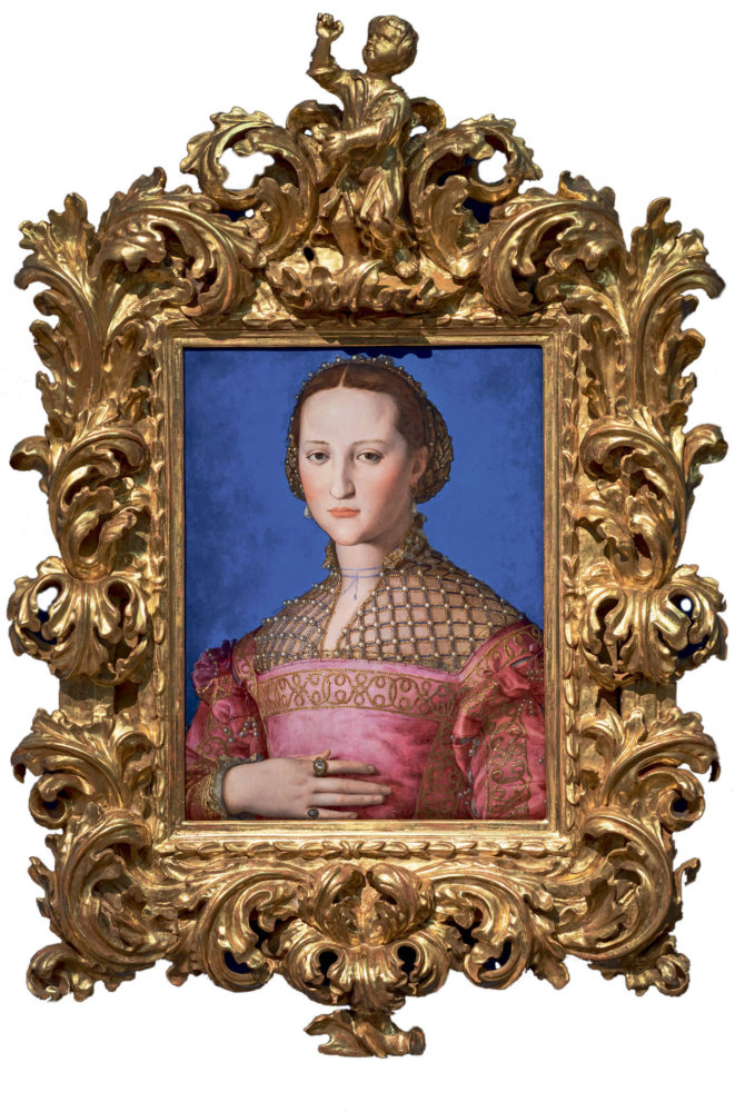 Eleonora z Toleda od Agnola Bronzina (1539) připutovala na výstavu Maniera z Národní galerie v Praze.