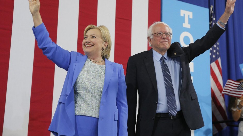 Bernie Sanders, Hillary, Clintonov, prezidentsk volby