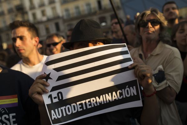 SPANELSKO DEMONSTRACE POLICIE REFERENDUM KATALANSKO 663