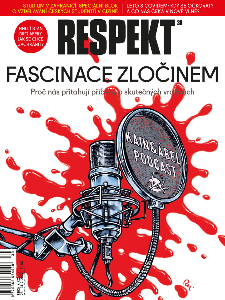 Obálka èasopisu Respekt, èíslo 30/2022