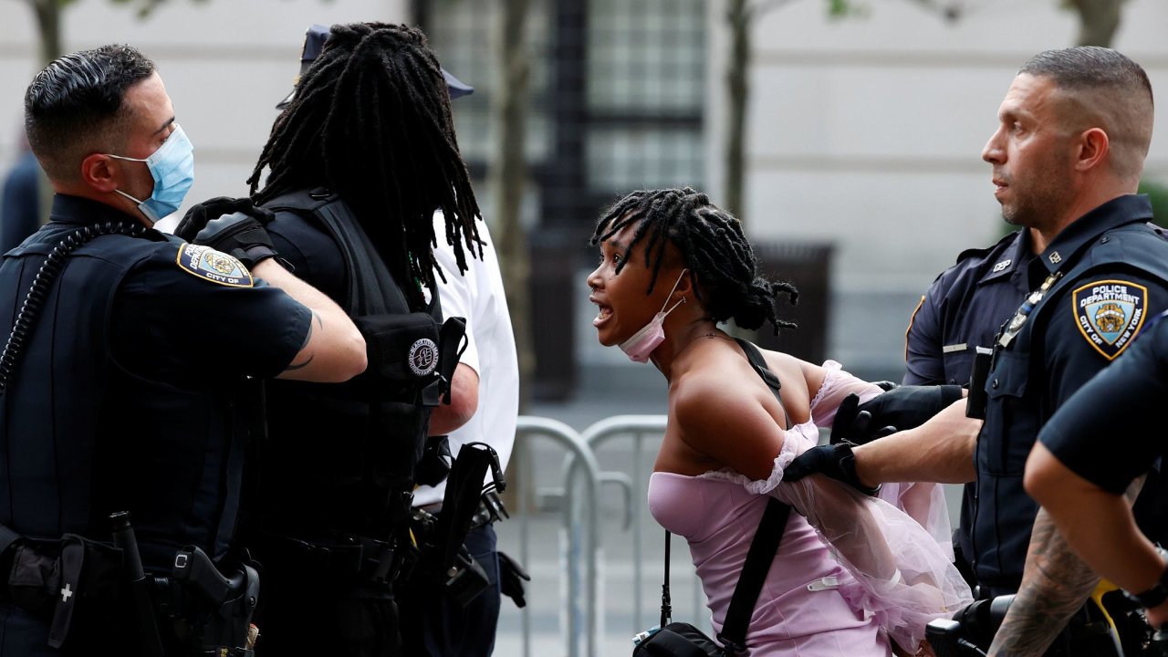 Black Lives Matter, protest, New York, Met