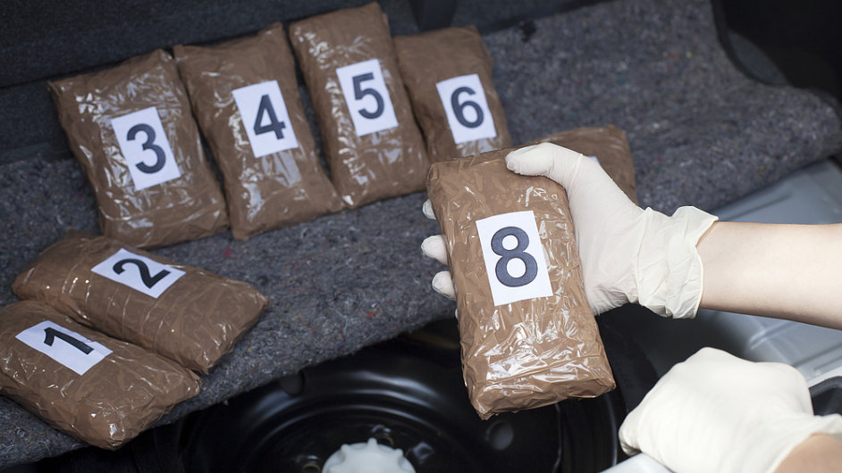Policie v R loni zabavila 569 kg marihuany a 50 kg pervitinu - ilustran foto.
