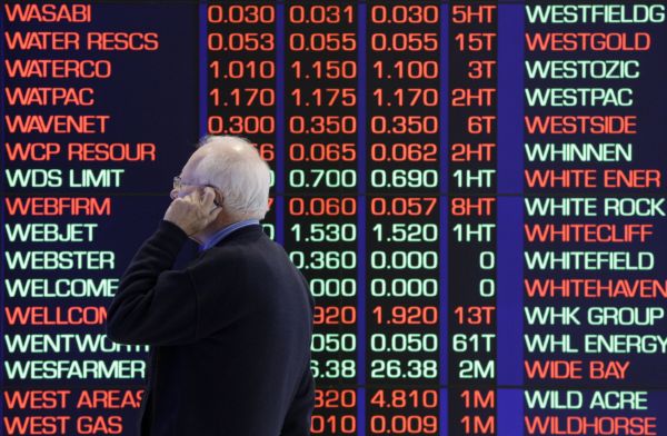 Ilustra�n&iacute; foto - akciov&eacute; trhy