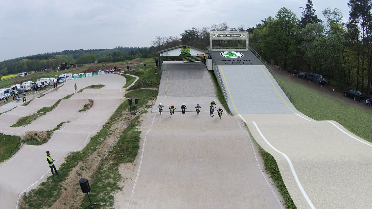 Z prostedk nadanho fondu se spolufinancuje vstavba rampy v BMX arelu v Bentkch nad Jizerou.