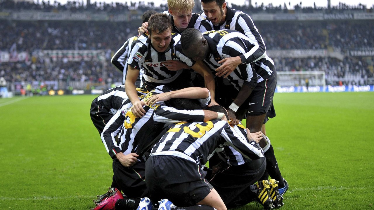 Radost hr italskho Juventusu, ilustran foto