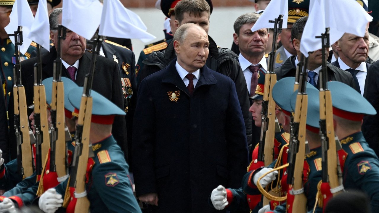Rusko, Vladimr Putin, vojensk pehldka, 9.5.2024