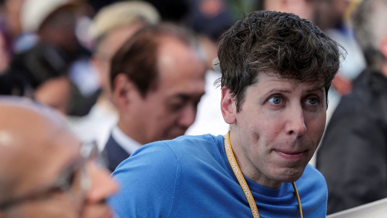 Sam Altman, vkonn editel start-upu OpenAI.