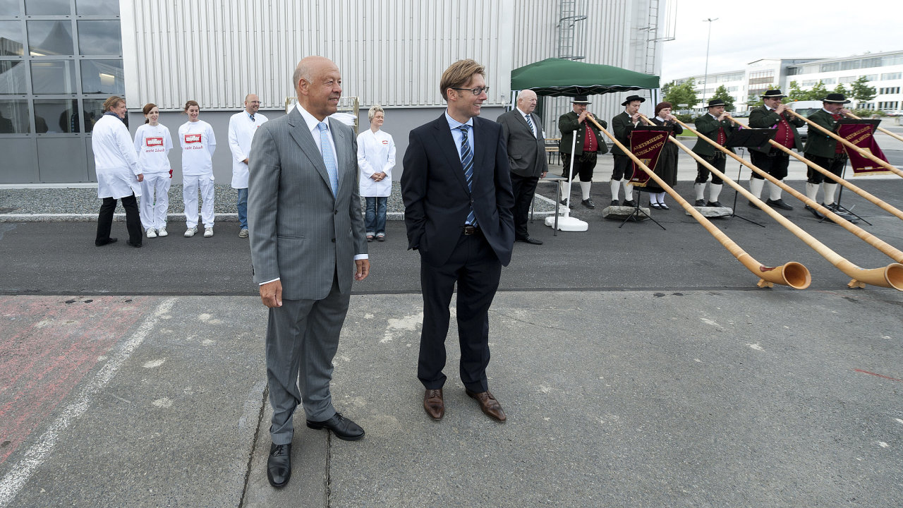 Theo Mller, Stefan Mller, mlkrna skupiny Muellermilch