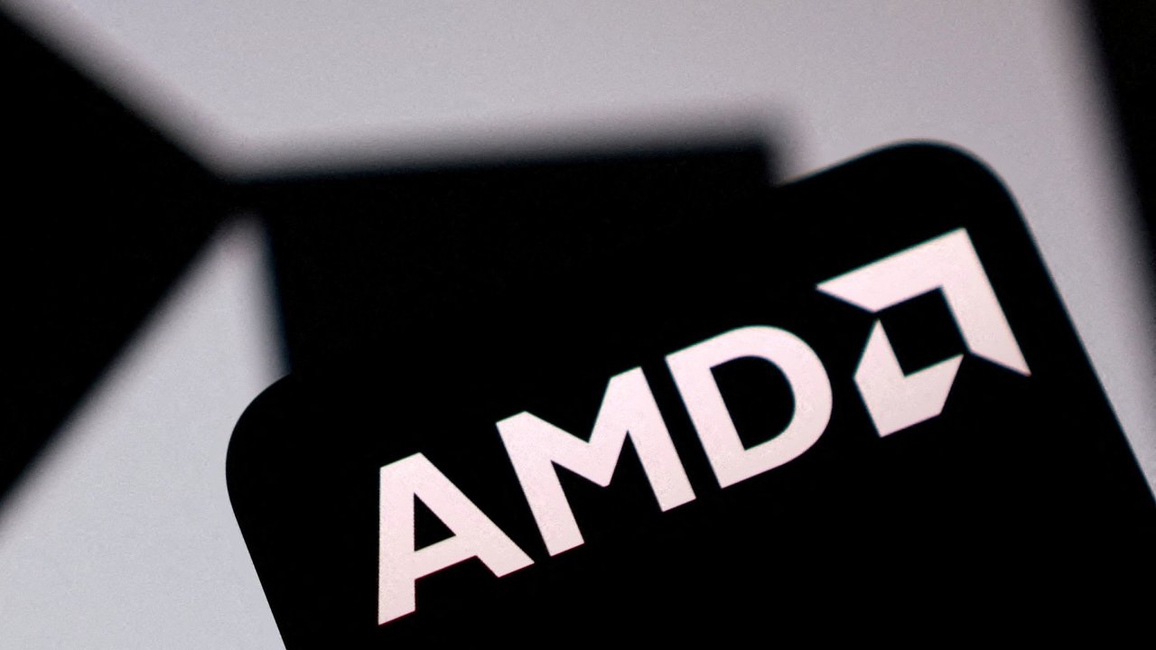 FILE PHOTO: FILE PHOTO: Illustration shows AMD logo