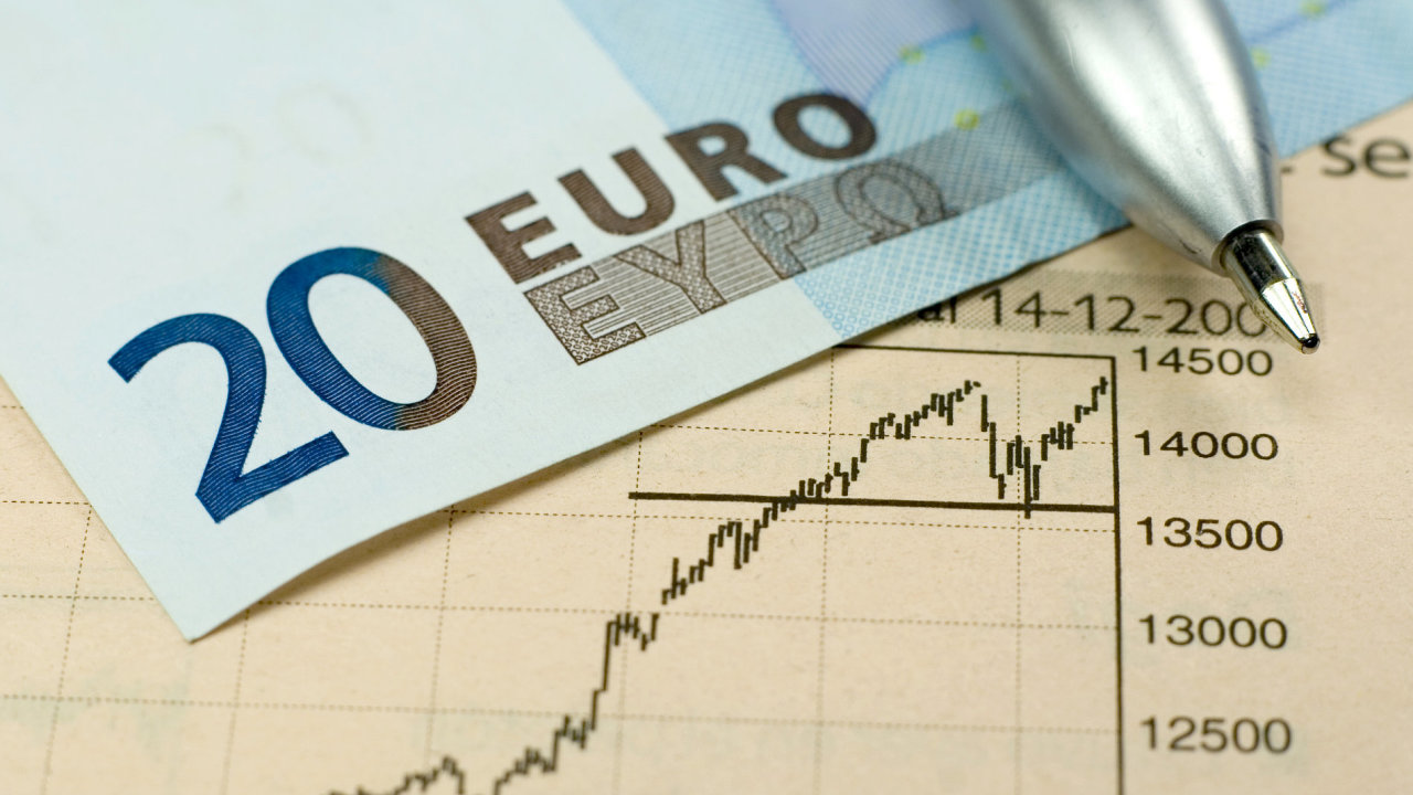 Euro, graf. Ilustran foto.