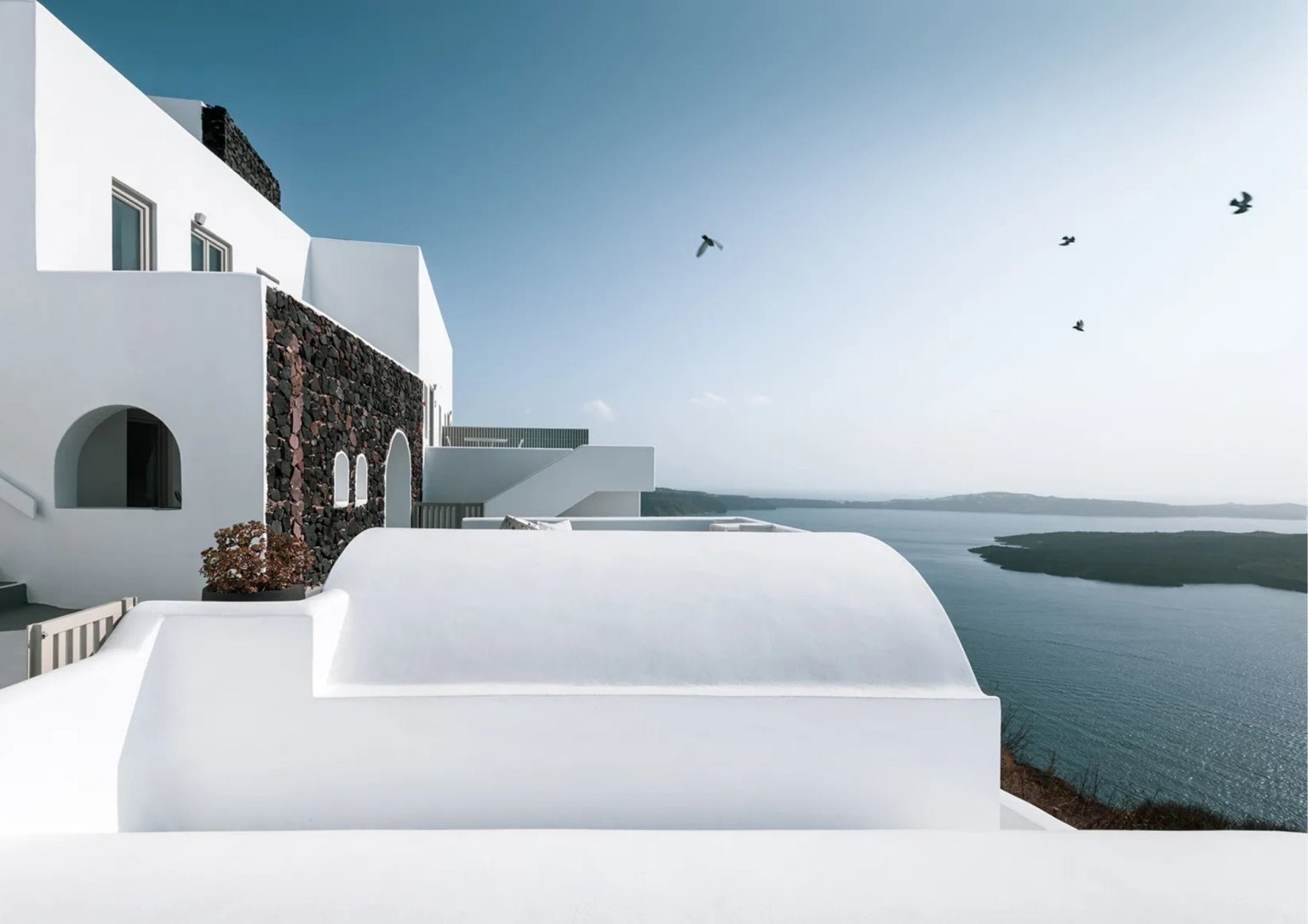 Grace Hotel, ostrov Santorini