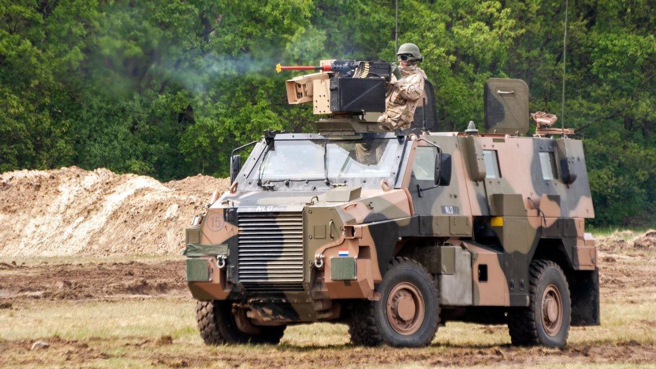 obrn�n� vozidlo Bushmaster