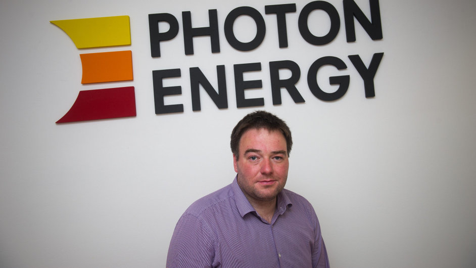 Photon Energy nabízí veøejnosti dluhopis s šestiprocentním úrokem. Peníze chce investovat v Austrálii. (Na snímku Georg Hotar, šéf spoleènosti)