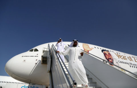 Aerosalon v Dubaji, 2017
